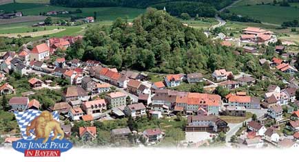 Luftbild von Parkstein aus Nordwesten